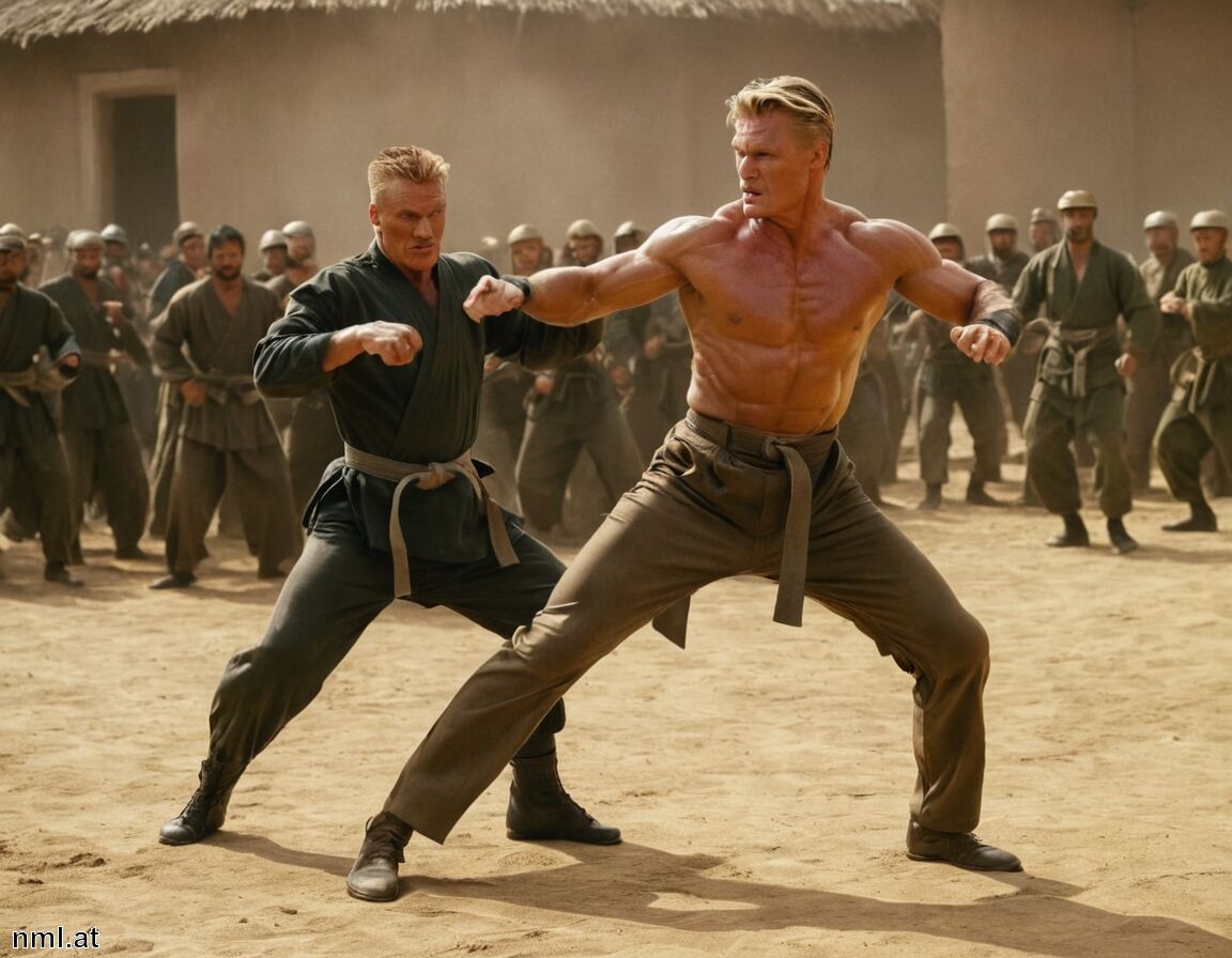 Besondere Fähigkeiten: Kampfkunst und Stunts   - Dolph Lundgren Vermögen » Der Körper der Rosenheim-Cops
